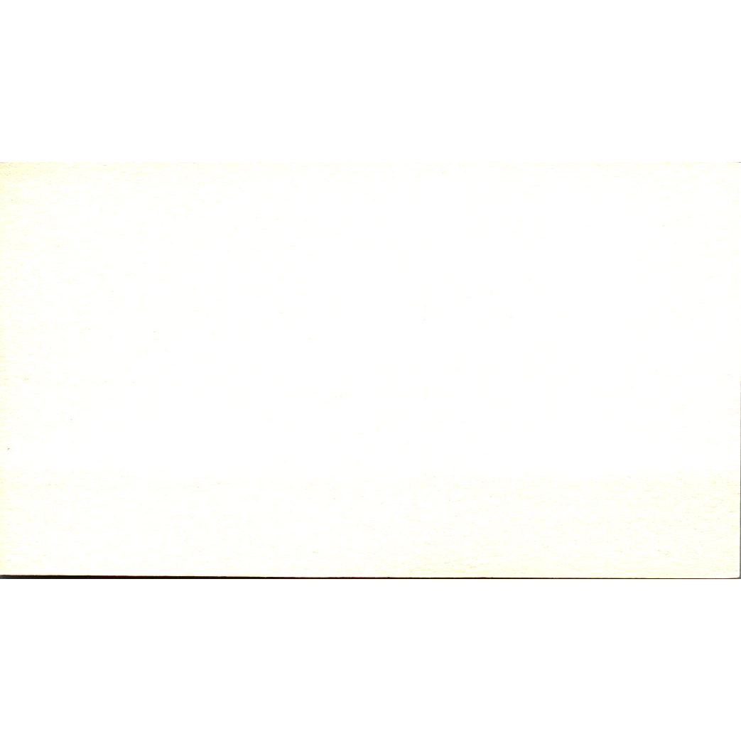 Michael A Innes First City National Bank of Houston Vintage Business Card SE3-B9