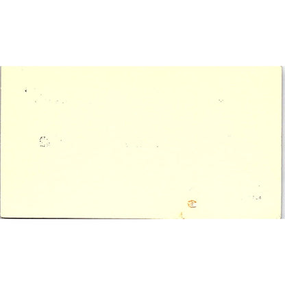 Warren's Mobile TV Service Bill Warren Long Beach CA Business Card SSB4-B12