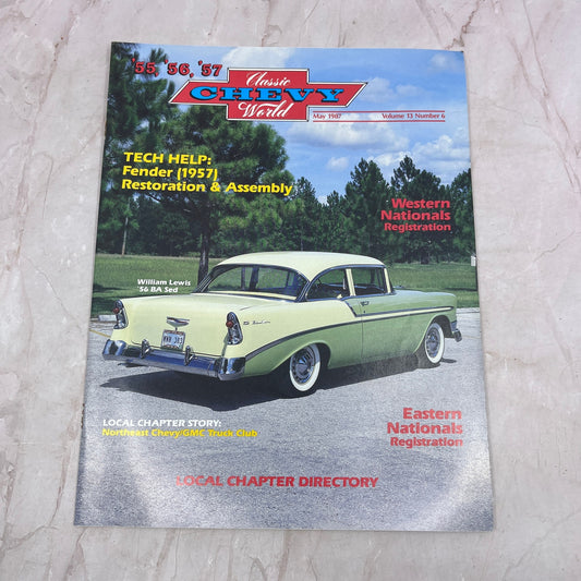 Fender Restoration - '55, '56, '57 Classic Chevy World Magazine - May 1987 M29