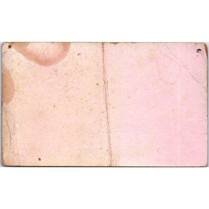 1923 Pennsylvania Motor Vehicle Licensed Operator Driver License Card AF7-E3