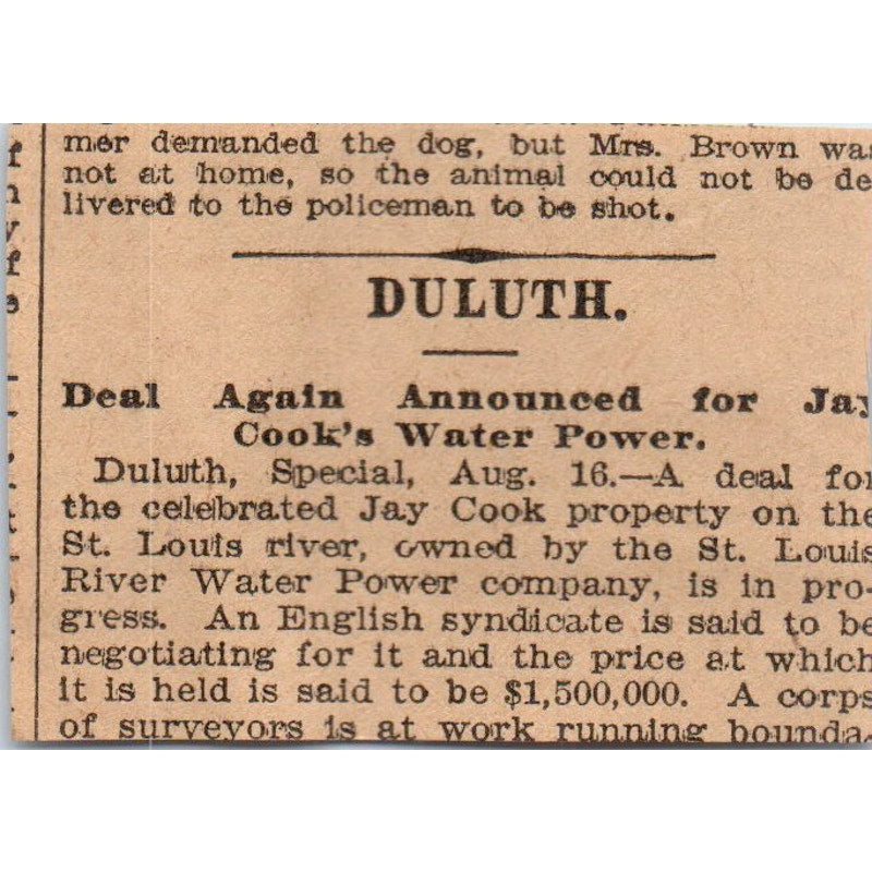 Laura Alma Married to Louis Austin La Crosse WI 1898 Newspaper Ad AF2-Q3