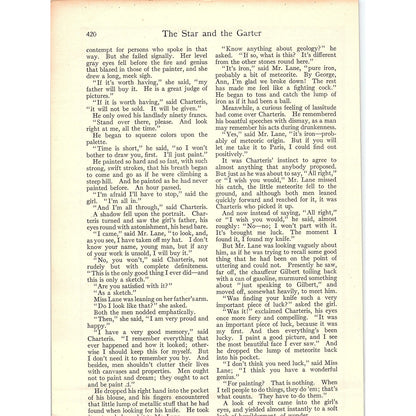 Artist Painting Woman - John Alonzo Williams Vintage Art Print 7x9.5 V4