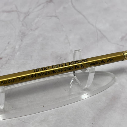 Vintage Leota's Gifts & Antiques Wade House Park Greenbush WI Pencil TC5-PN1