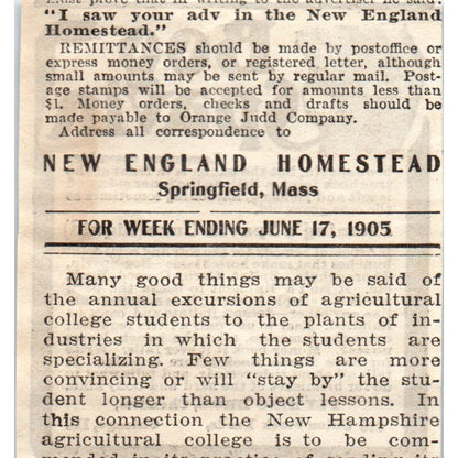 Fleming Bros Chemists Bog Spavin Cure Chicago 1905 Magazine Ad AF1-NH2