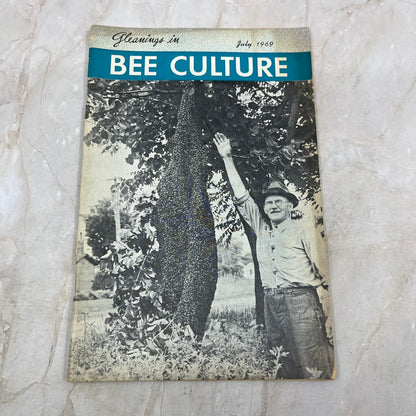 1969 July Gleanings in Bee Culture Magazine Bees Beekeeping Honey TD7