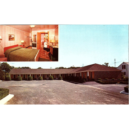 Spruce Hill Motel Hadley MA Vintage Postcard TH2-TB3