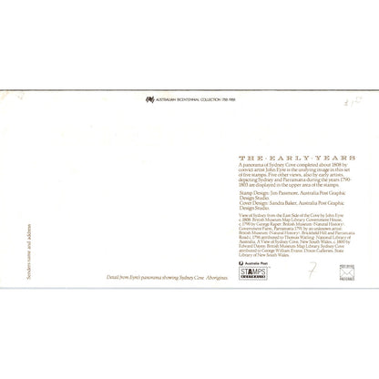 Australian 1988 Early Years FDC Stamp Postal Cover Envelope L4-3