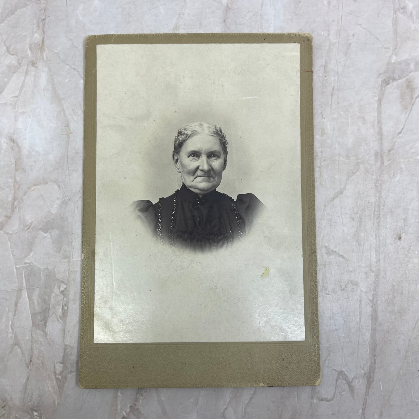Mary Boice Gale Antique Photo Portrait 4x6 NY AE7