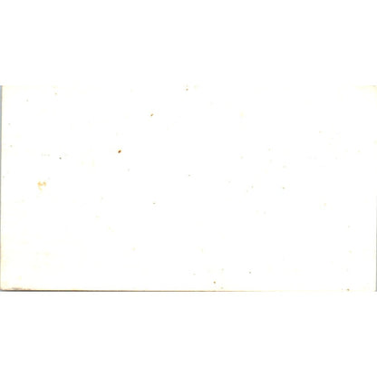 Mary & Pedro Campos Cafe Big Bear Lake CA Vintage Business Card SD8-B7
