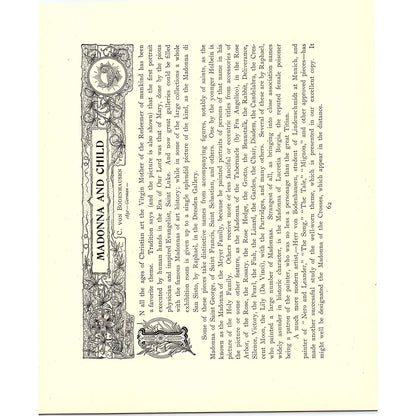 Last Supper, Prodigal Son - Leonardo Da Vinci, E Dubufe 1898 Litho Art Print D19