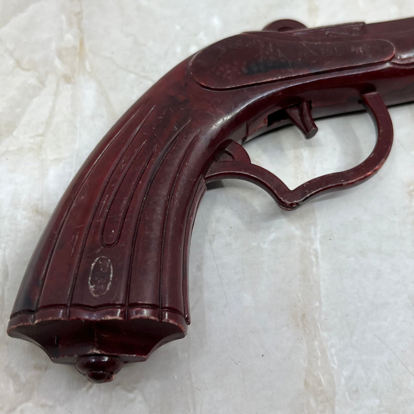 Vintage Celluloid Toy Pirate Pistol Ideal Toys TI9
