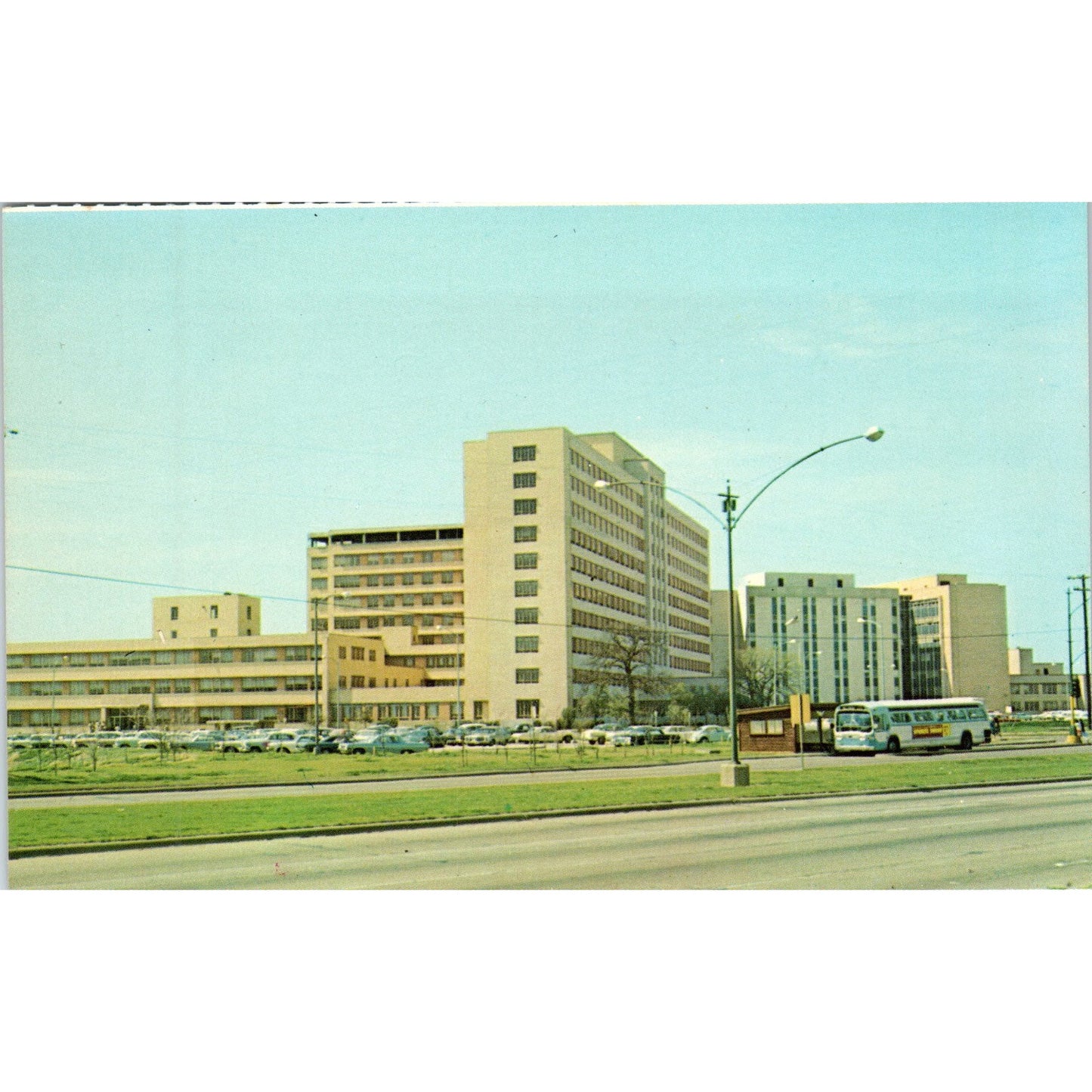 Parkland Hospital Dallas Texas Vintage Postcard PE6