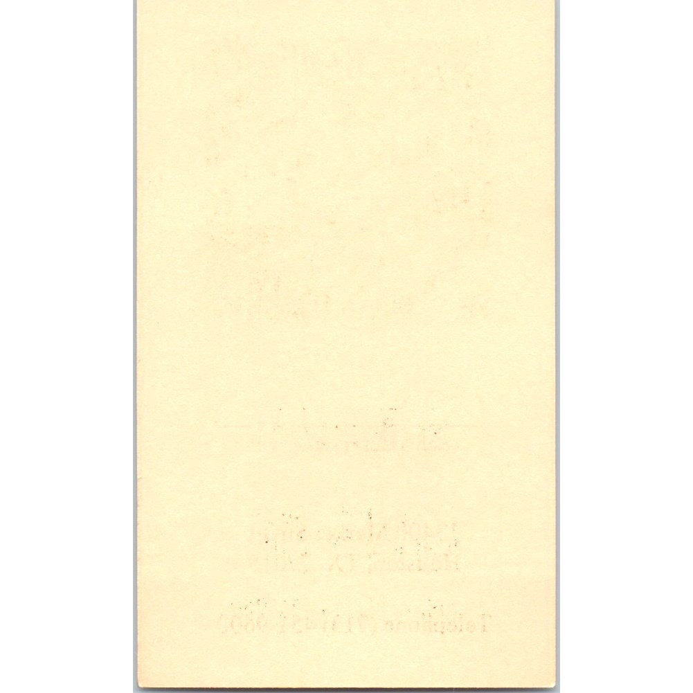 Tim Cude The Home Depot Houston TX Vintage Business Card SD8-B21