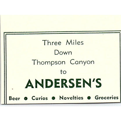 Arnold's Auto Service West Riverside Drive 1957 Estes Park CO Ad AG4-S10