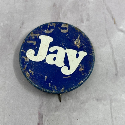 Jay - Kansas Jayhawks KU Vintage Pinback Button TC5-PB