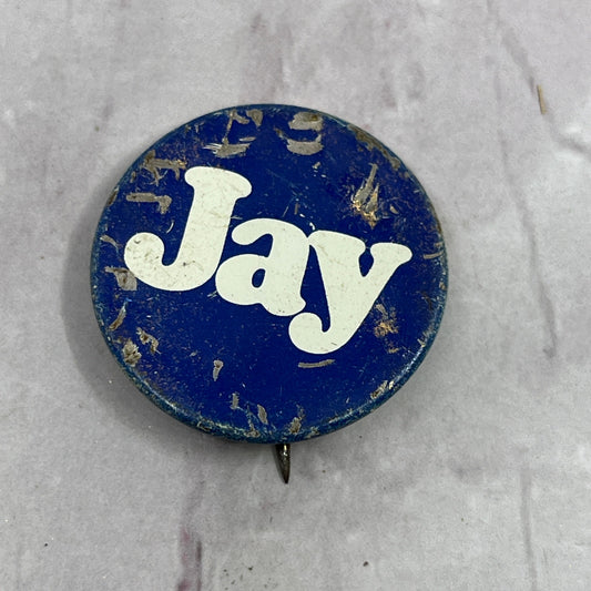 Jay - Kansas Jayhawks KU Vintage Pinback Button TC5-PB