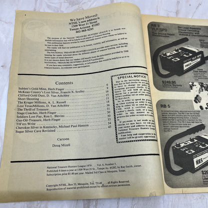 1979 Vol 6 No 3 - National Treasure Hunters League Magazine M18