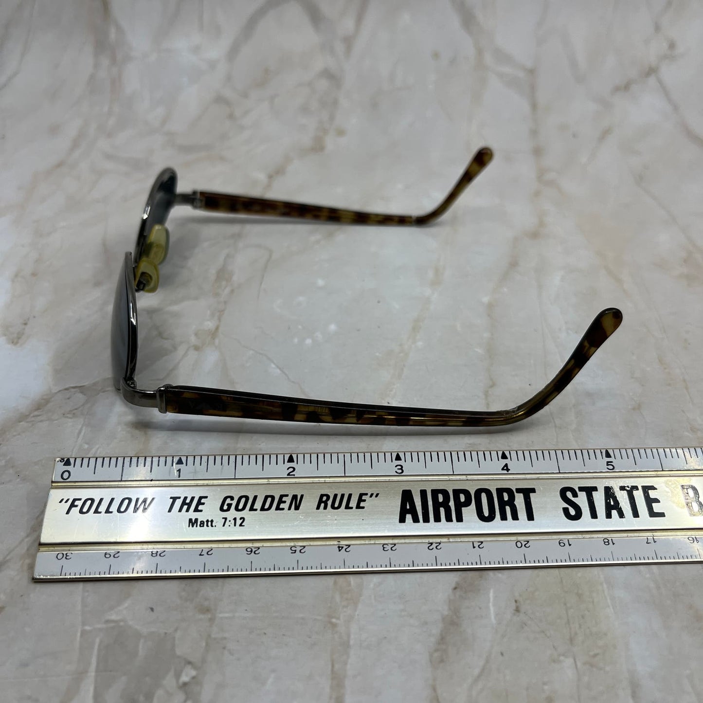 Vintage Florence Emporio Armani Italy Sunglasses Eyeglasses Frames TD5G4-4