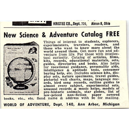 Aluminum Molds - Sweet's Molds Tonawanda NY 1955 Ad AF9-S5