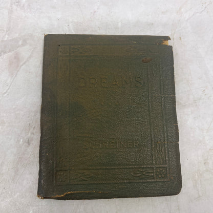 c1915 Little Leather Library Book Dreams - Olive Schreiner TJ8-OB