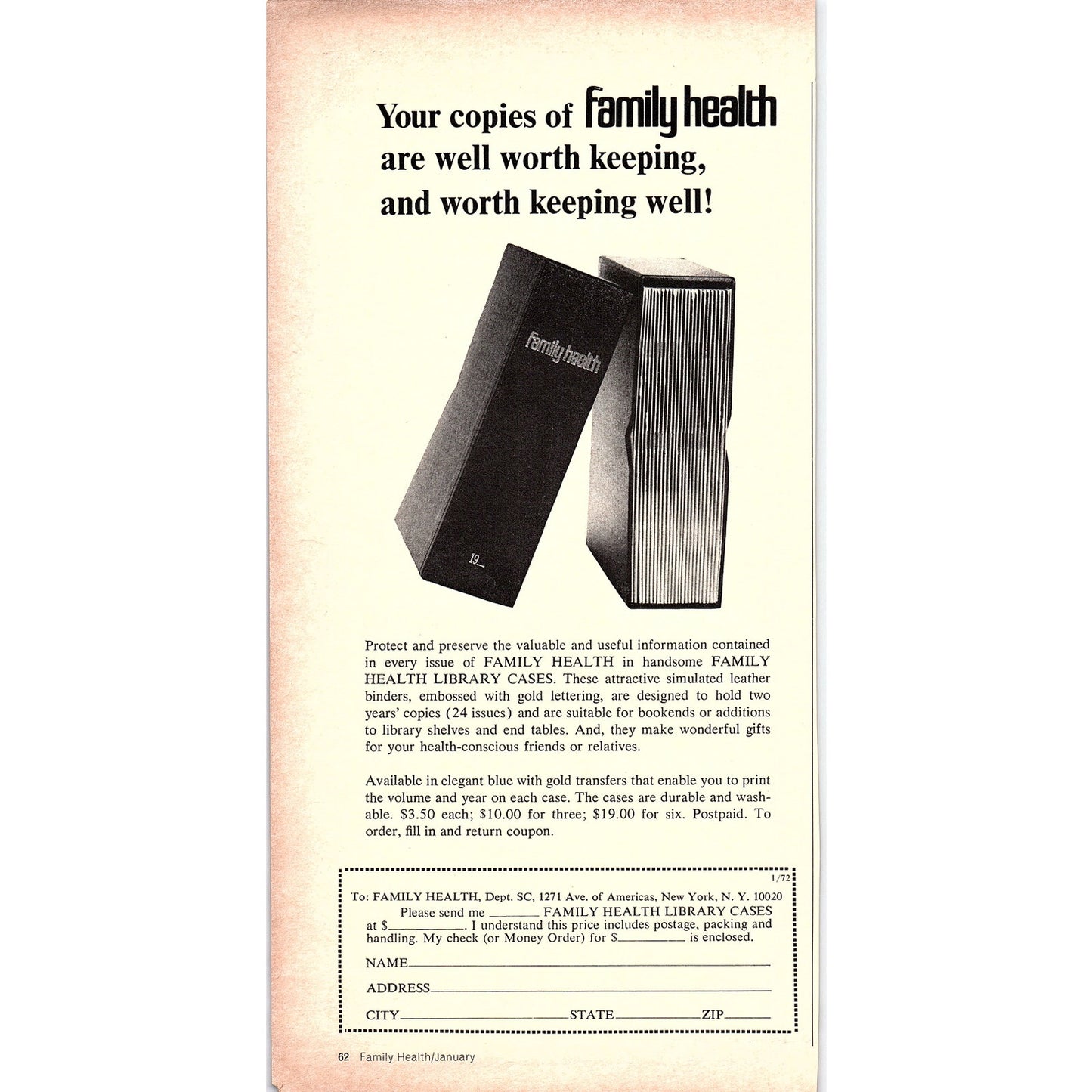 Family Health Ins Plan Washington DC 1972 Ad AF3-16
