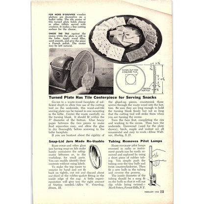 One-Evening Projects - Four Knickknacks For Your Walls 2-Page 1955 Article AG1-4