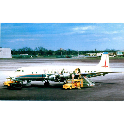 Eastern Airlines DC-7 Vintage Postcard PC19