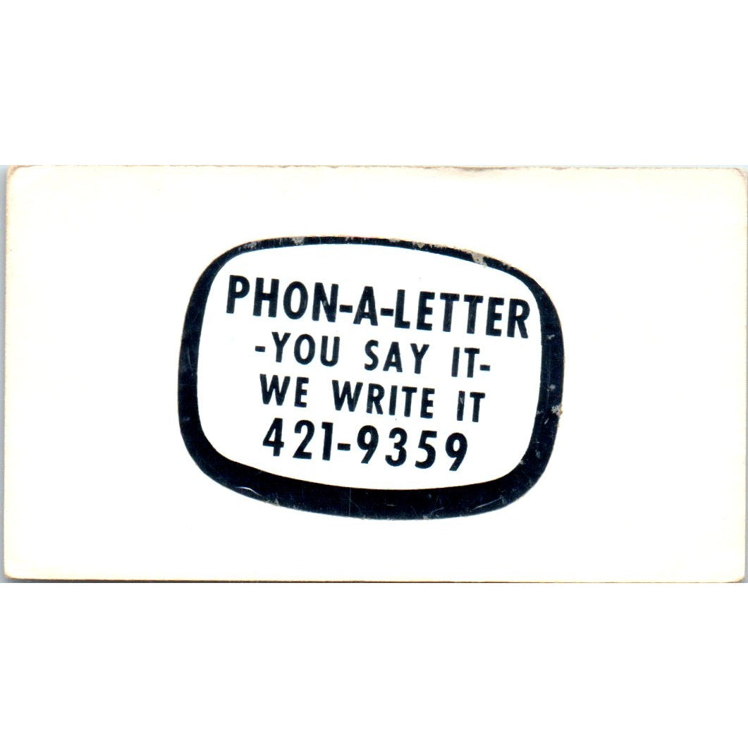 Lorraine C. McDonough Tax Service Long Beach CA Vintage Business Card SD8-B9
