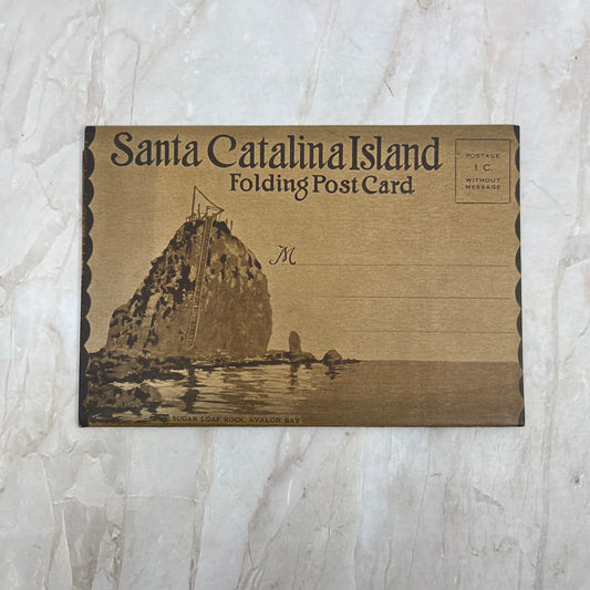 c1910 Santa Catalina Island CA Souvenir Folder Book Views TI8-S2