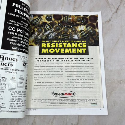 2002 Oct - Bee Culture Magazine - Bees Beekeeping Honey M9