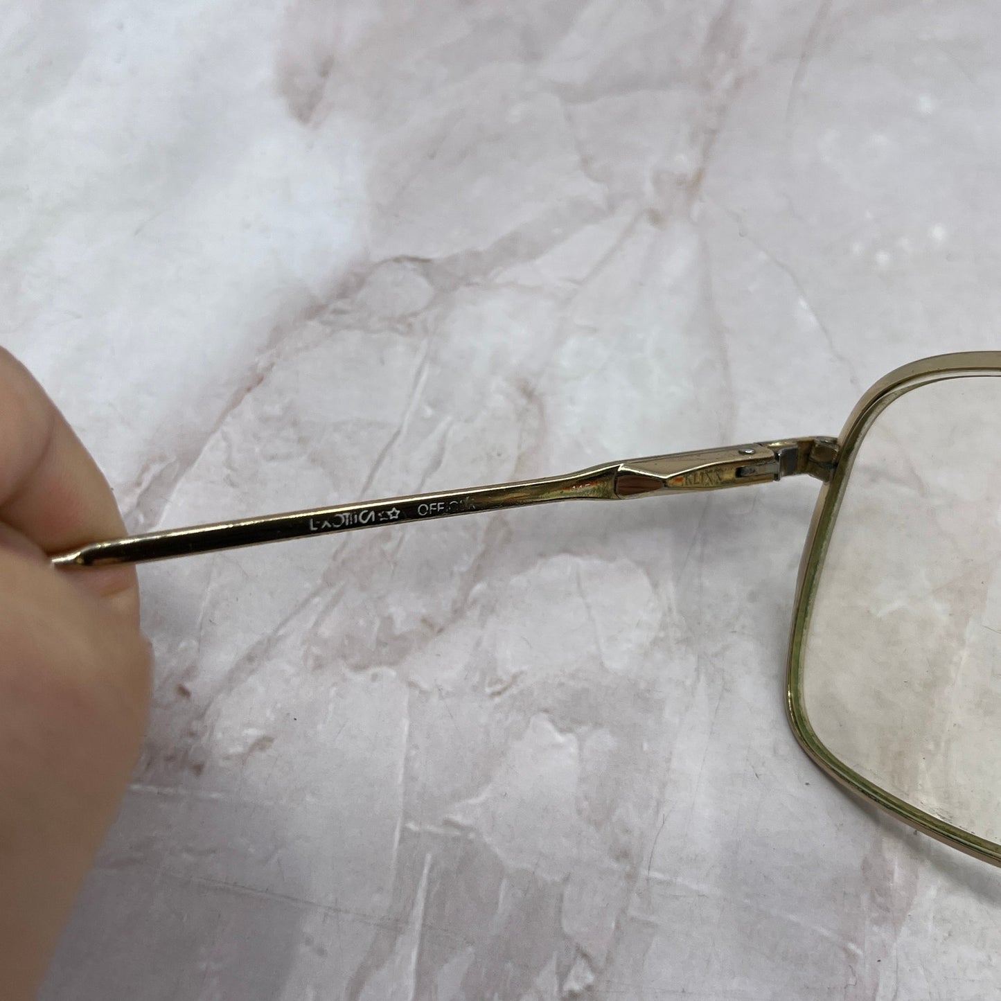 Vintage Klixx Luxottica Aviators 145 Flex Glasses Eyeglasses Frames TH9-G2-1