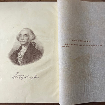 George Washington 1911 Engraving Art Print D19