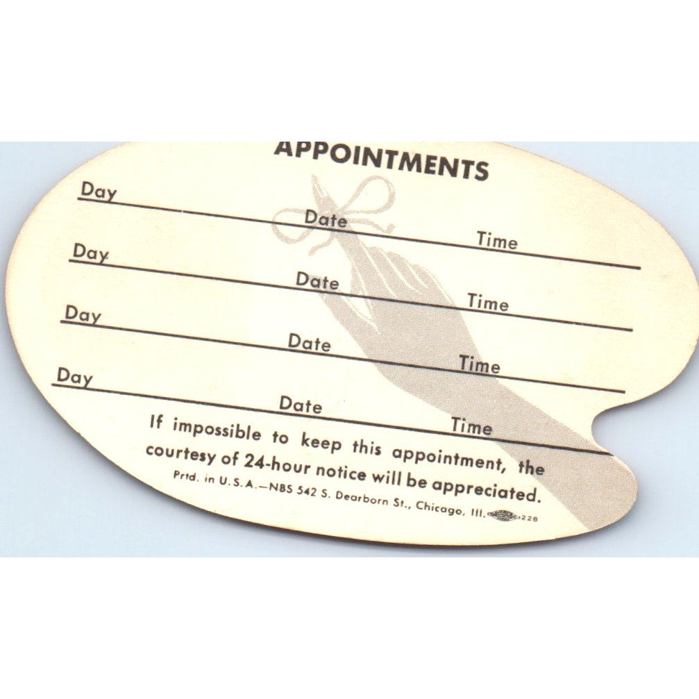 Mr. Dee's Coiffures Bellflower CA Vintage Business Card SD8-B10