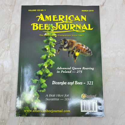 2018 March American Bee Journal Magazine Bees Beekeeping Honey M8
