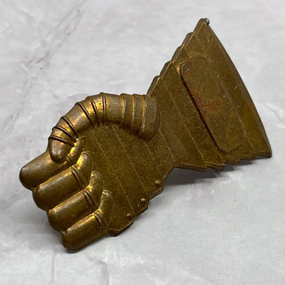 Vintage Copper Gauntlet Hat Pin SB7