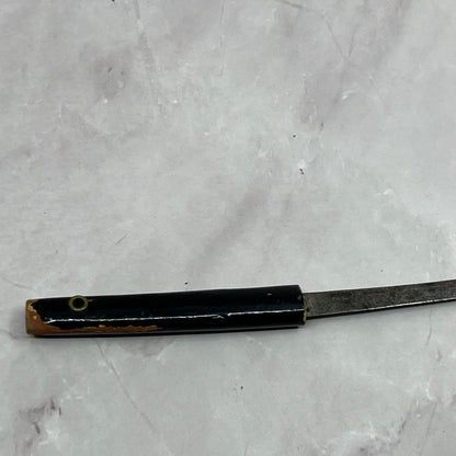Vintage Japanese Samurai Excello Bamboo Letter Opener 6.5" SC1