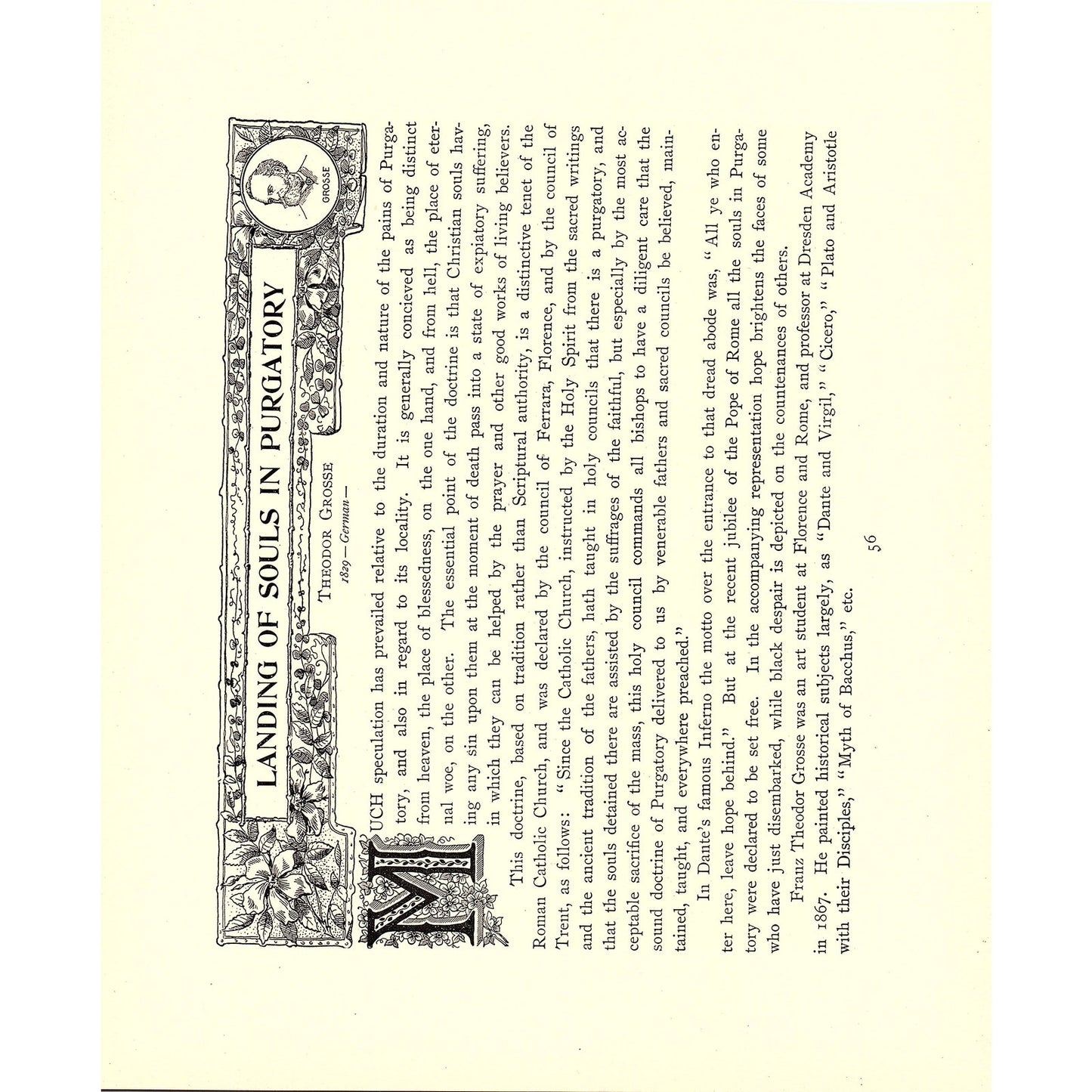 The Immaculate Conception - Karl Muller - 1898 Litho Art Print D19