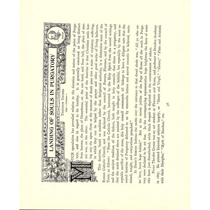 The Immaculate Conception - Karl Muller - 1898 Litho Art Print D19