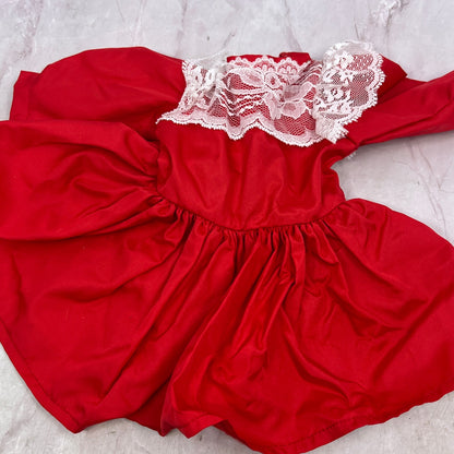 Samantha Pleasant Company American Girl Christmas Dress & Clara Doll