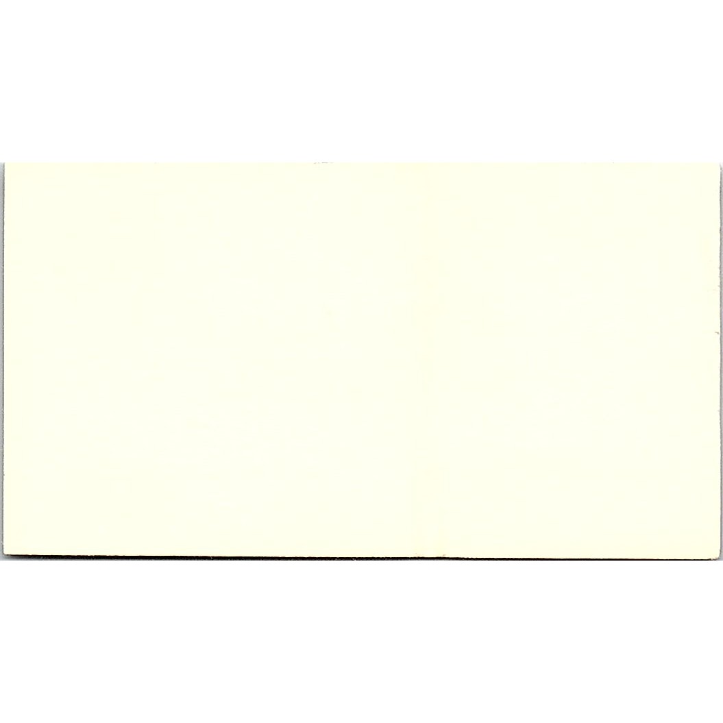 House Beautiful John W Hoff Houston Texas Vintage Business Card SF3-B6