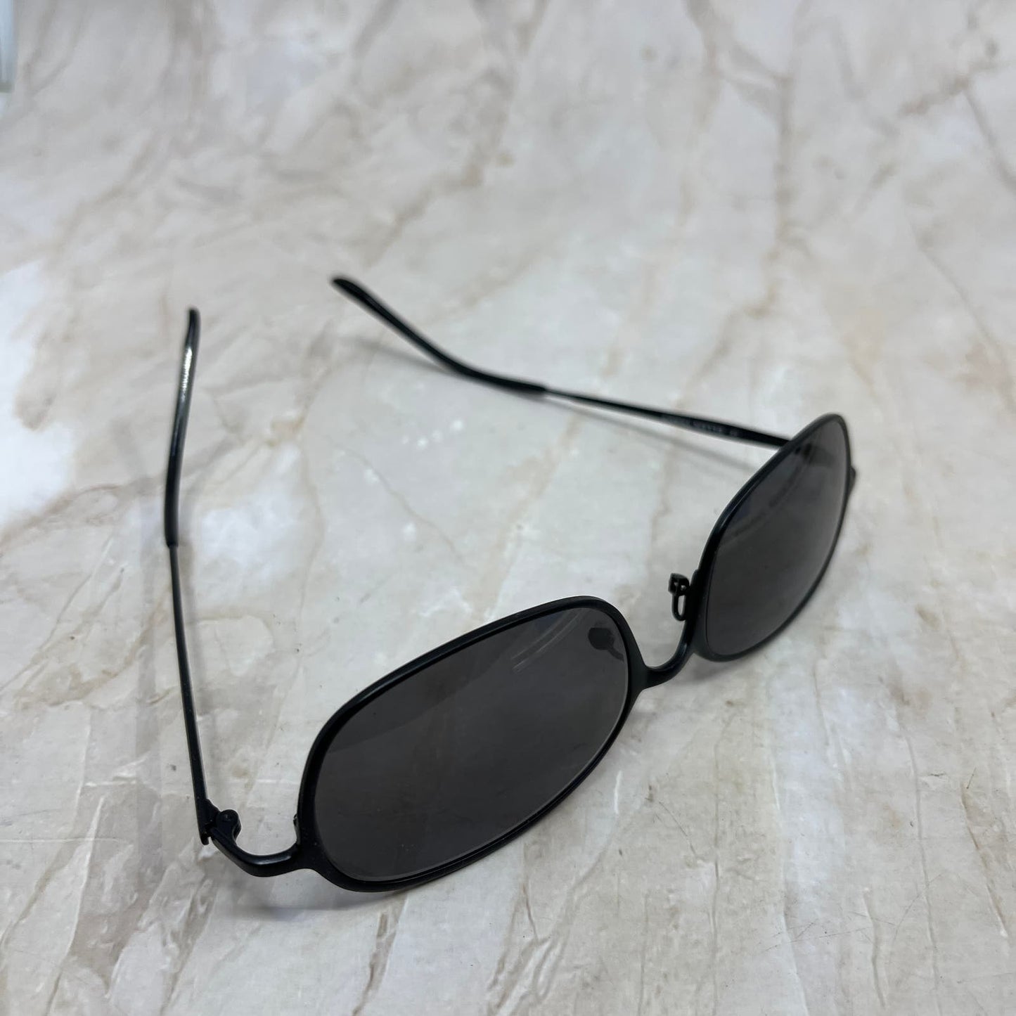 Vintage Ellen Tracy ETS668 Black Sunglasses Eyeglasses Frames TD5G4-5
