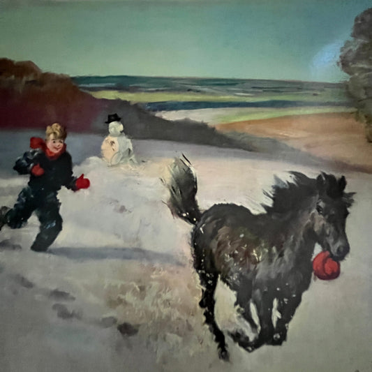 The Shetland Pony by Wesley Dennis 8.5x10" Art Print V23