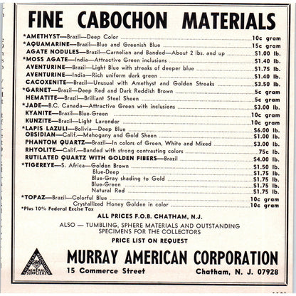 Crestmark Mfg Co Rodocrest Electroplate Paterson NJ 1964 Magazine Ad AB6-LL1