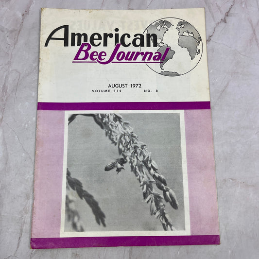 1972 Aug - American Bee Journal - Bees Beekeeping Honey M32