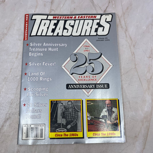 1991 Jan - Western & Eastern Treasures Magazine - Treasure Hunting Gold M12