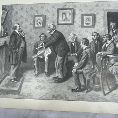 His Constituents - Original 1904 A.B. Frost Art Print V14-3
