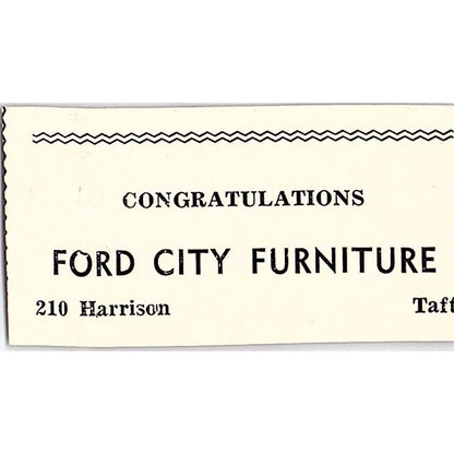 A&B Radiator Harold Artz, Ford City Furniture c1965 Ad AF8-S22