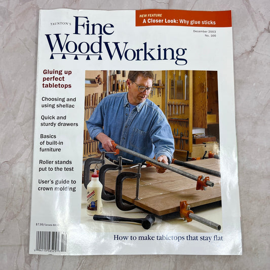 Flat Tabletops - Dec 2003 No 166 - Taunton's Fine Woodworking Magazine M34