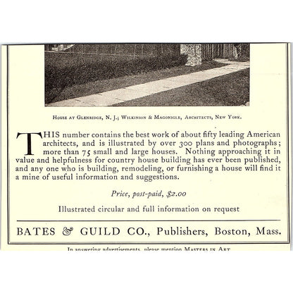 Seashore Lake and Mountain Resorts Boston & Maine Railroad - 1904 Ad AF5-1