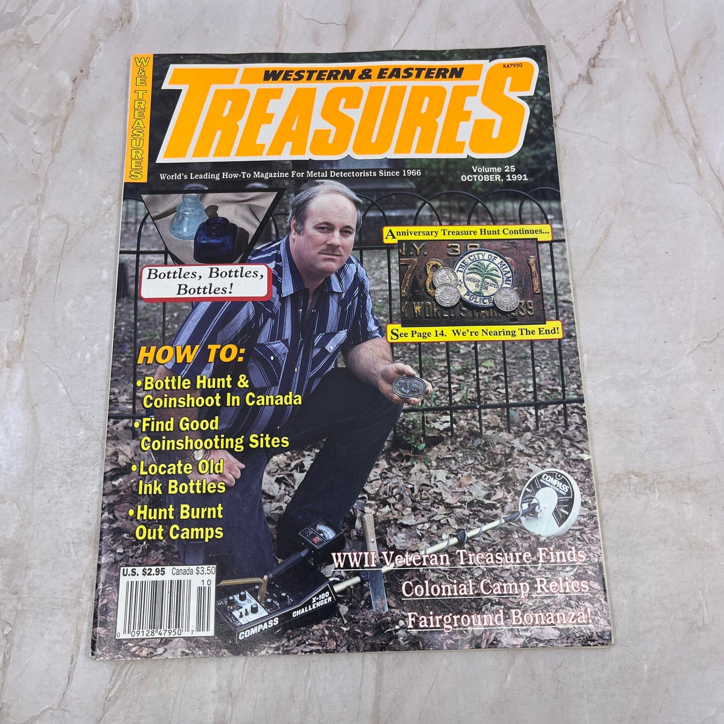 1991 Oct - Western & Eastern Treasures Magazine - Treasure Hunting Gold M12